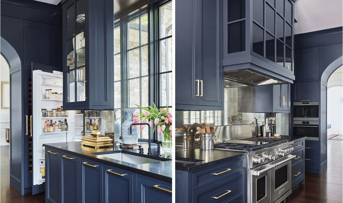 2nd place, Karen Ferguson's Atlanta, Georgia kitchen featuring Sub-Zero and Wolf appliances.