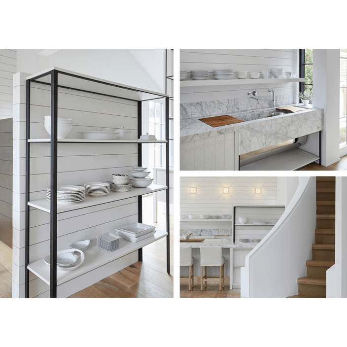 Open kitchen floor plan concept