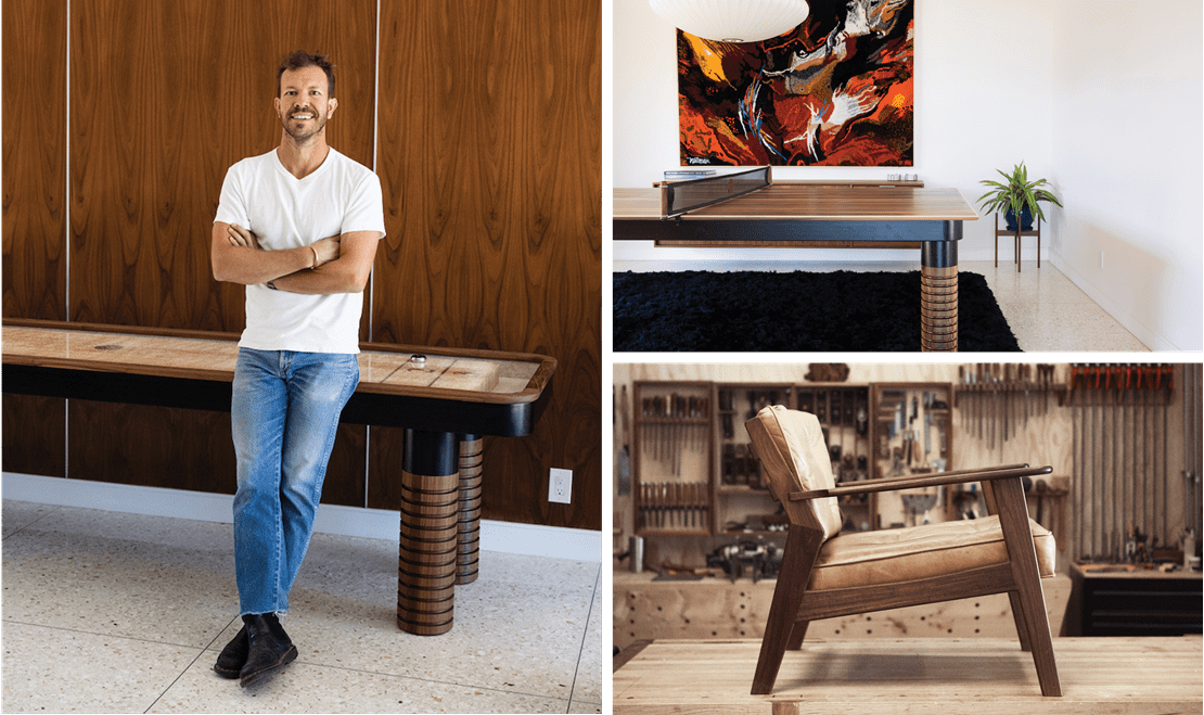 Sean Woosley began working on custom projects as a young adult and eventually blossomed his passion into a business.