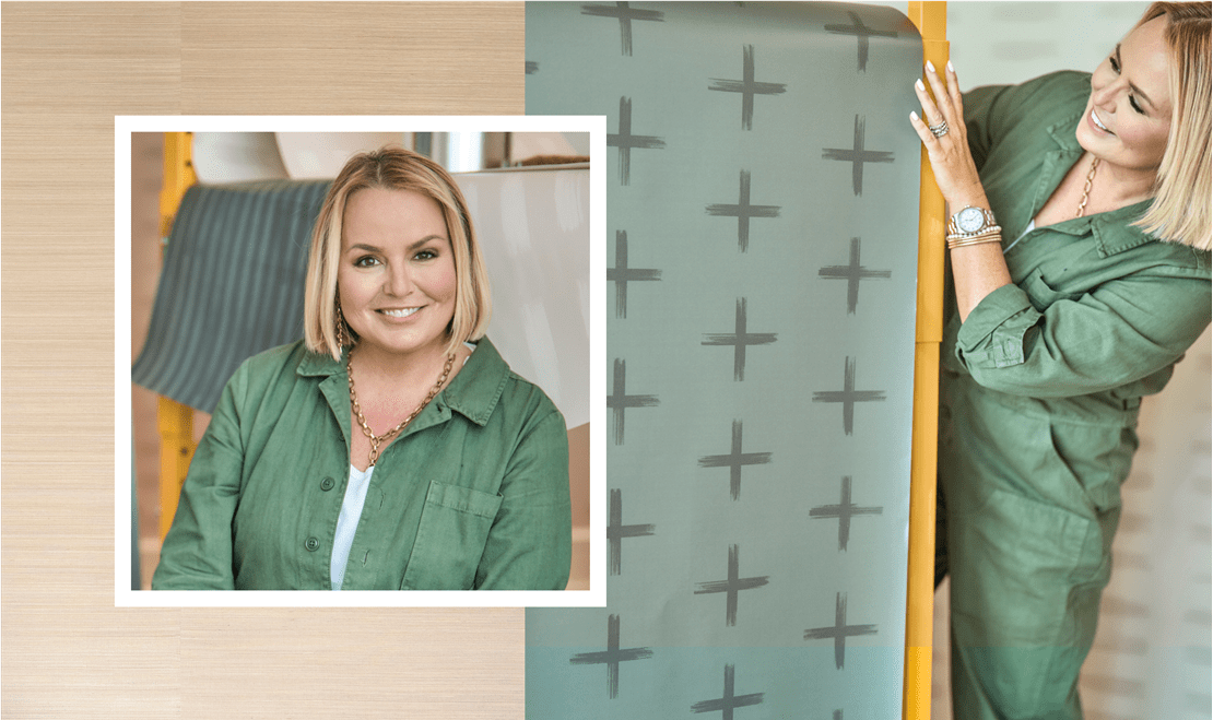 Mrs. Paranjape Papers for Mitchell Black Home offer classic design concepts with a twist.