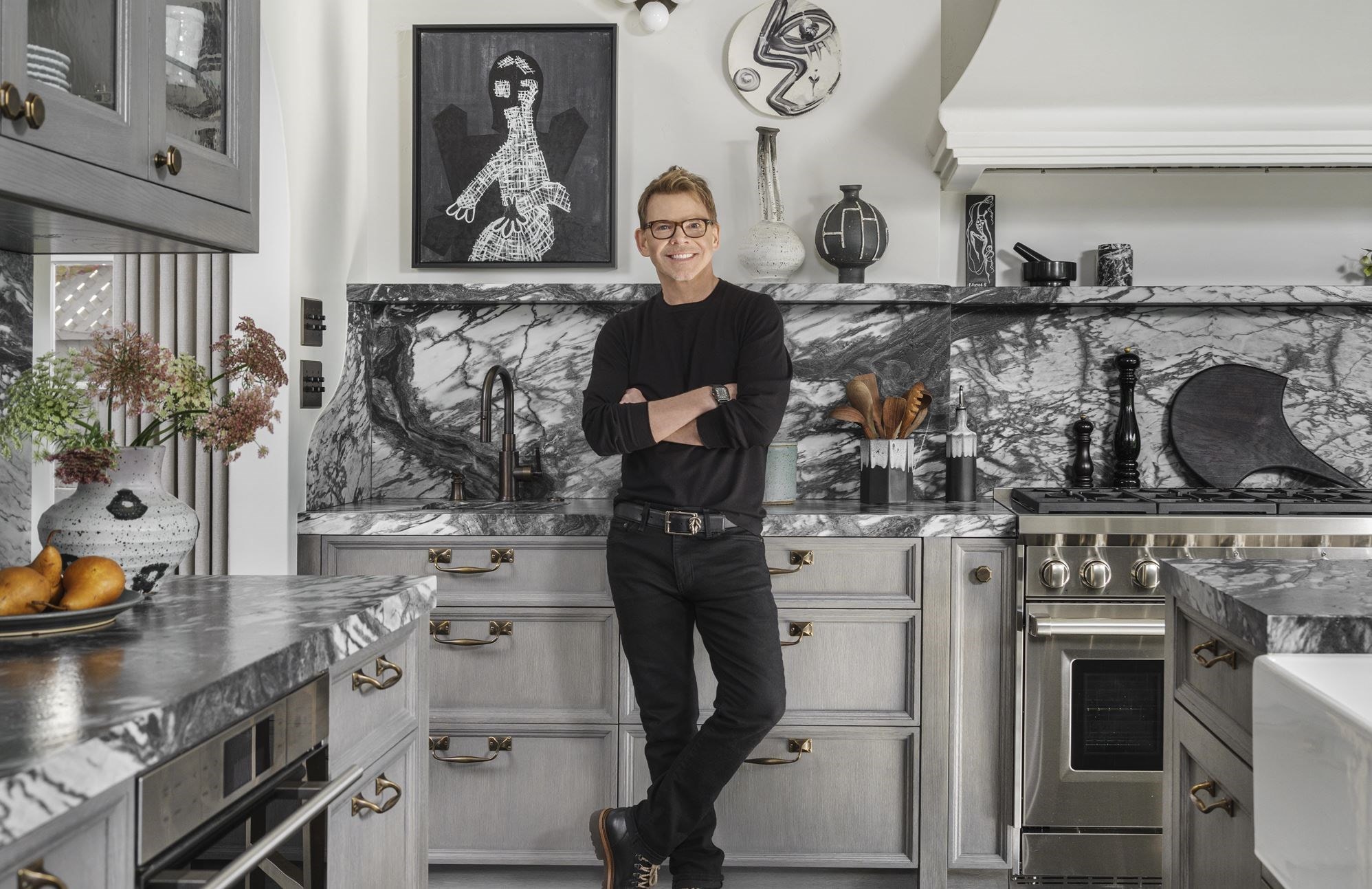 California-based, award-winning designer Jeff Andrews adds elegance to every home project, including his own.