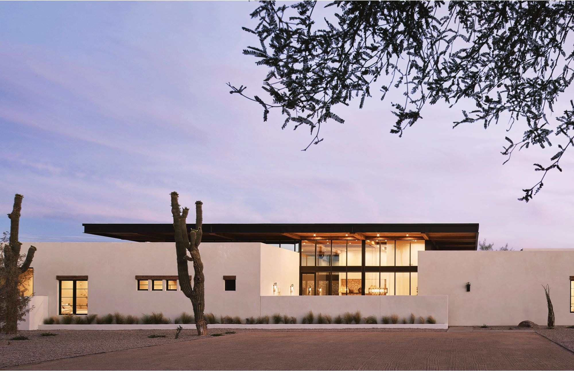 Arizona home defined by an earthy, rustic aesthetic and clean, modern lines inspired by Mexico.