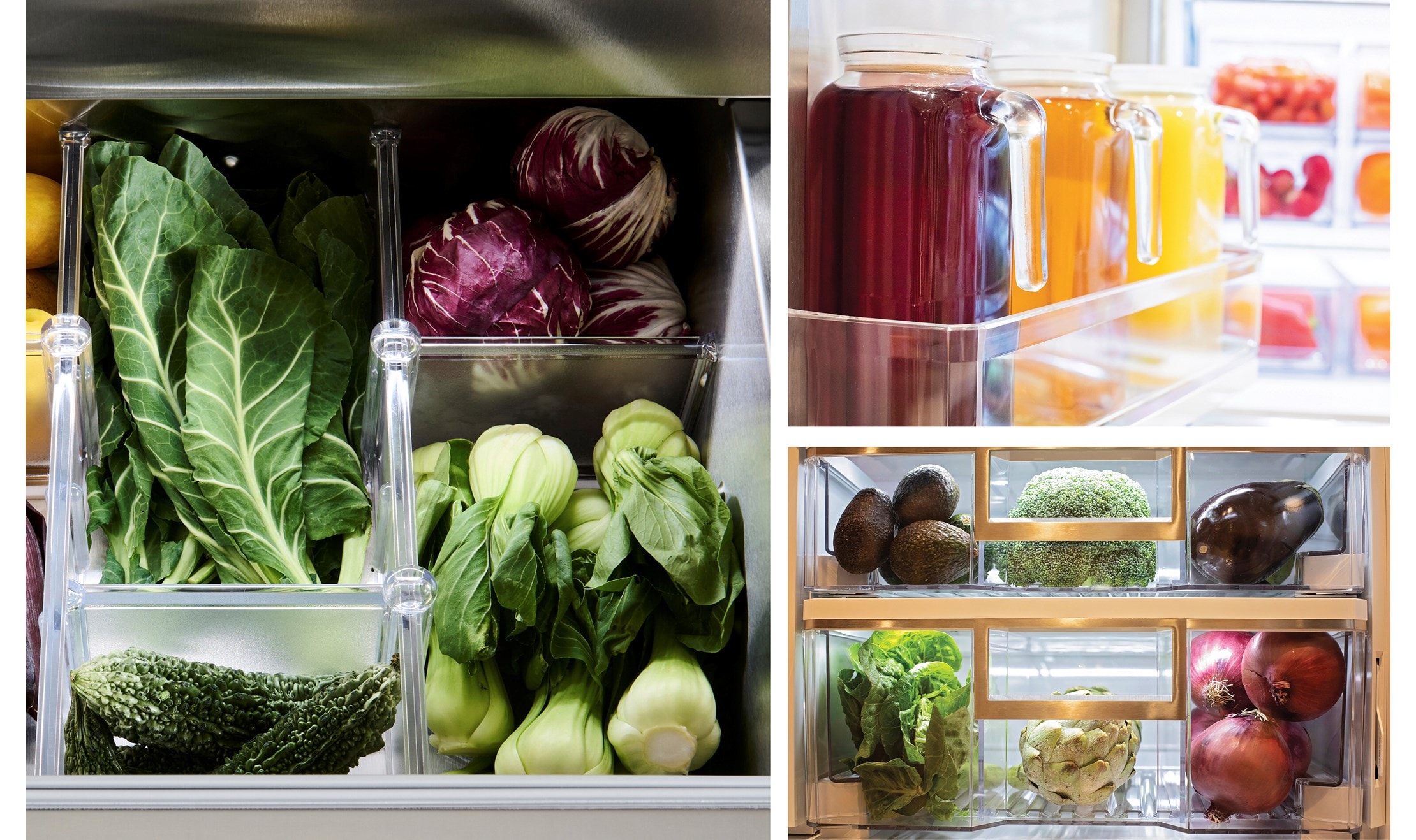 The unique Split Climate system in Sub-Zero refrigerators is ideal for achieving this high level of freshness and preservation.