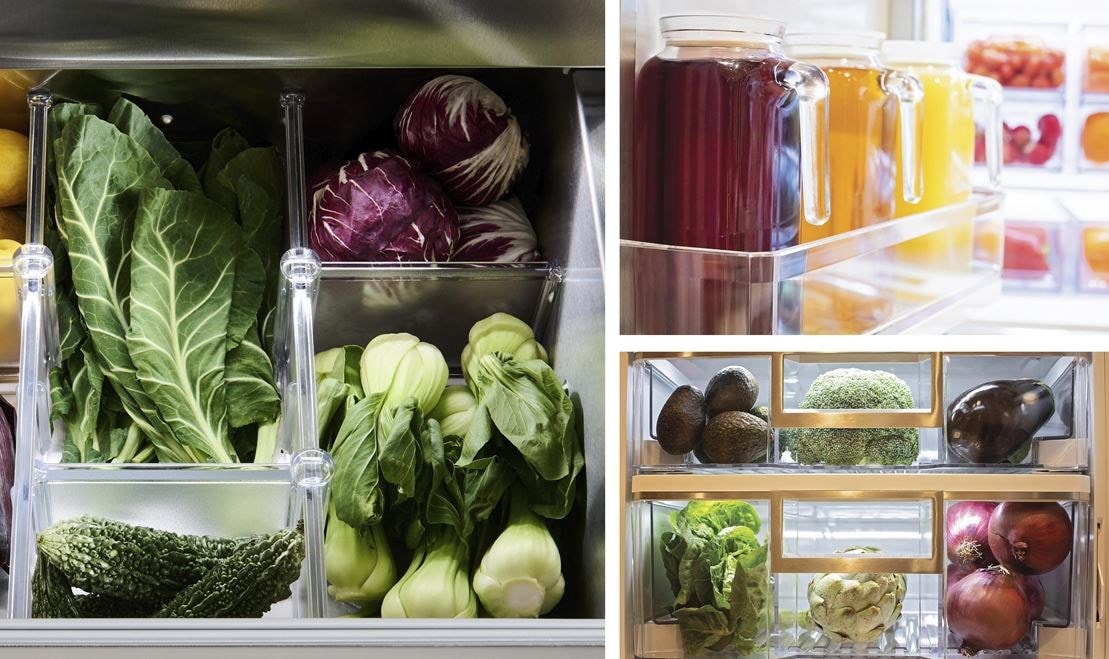 The unique Split Climate system in Sub-Zero refrigerators is ideal for achieving this high level of freshness and preservation.
