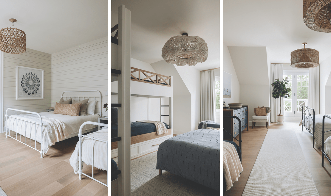 Amy Storm was challenged to create a new layout for the second floor. The space was meant to hold many friends or family.