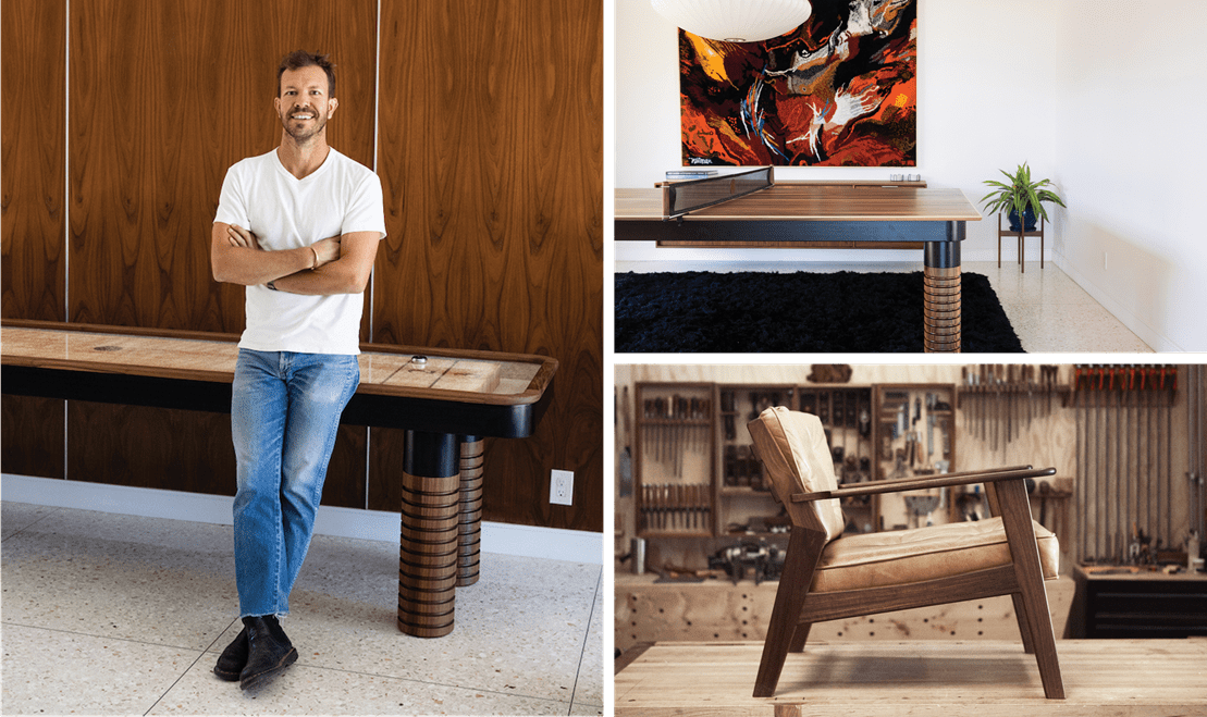 Sean Woosley began working on custom projects as a young adult and eventually blossomed his passion into a business.
