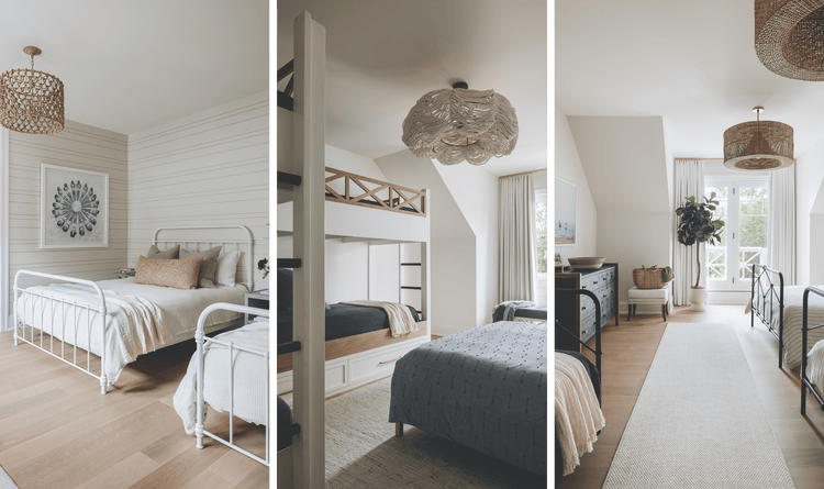 Amy Storm was challenged to create a new layout for the second floor. The space was meant to hold many friends or family.