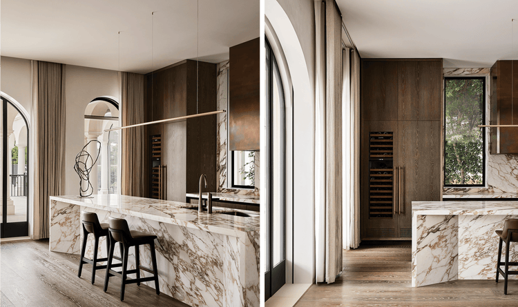 2nd place, Rob Mills' Melbourne, Australia kitchen featuring Sub-Zero and Wolf appliances.