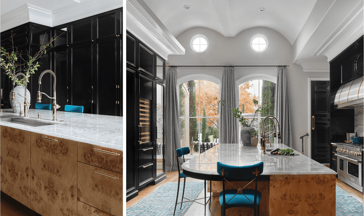 1st place, Melissa Fitzgerald's Oklahoma City, Oklahoma kitchen featuring Sub-Zero and Wolf appliances.