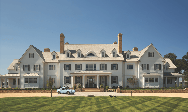 shoreline splendor features a Georgian-style country estate on 152 waterfront acres on Maryland’s Eastern Shore