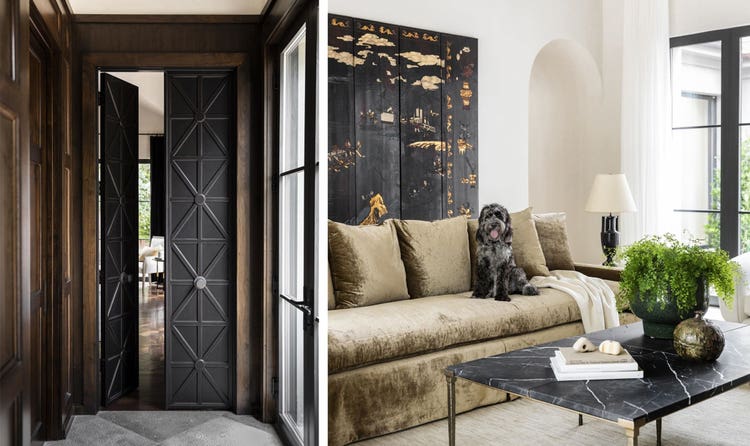 The living room is prominently displayed while presenting the utmost elegance.