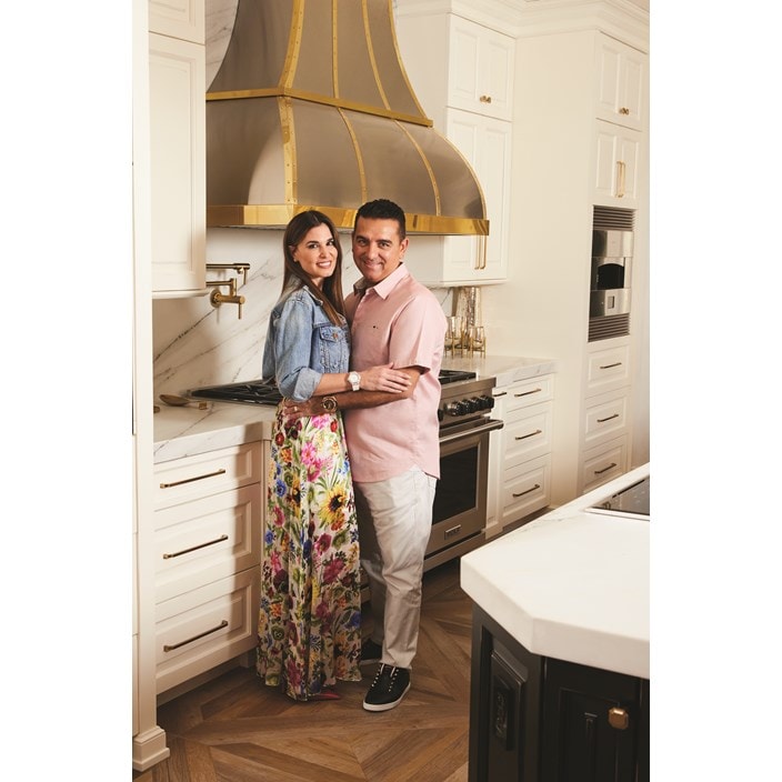 'I'm all about the functionality and layout of the kitchen,' Valastro says, 'while Lisa has the creative vision and great eye for colors and finishes.'