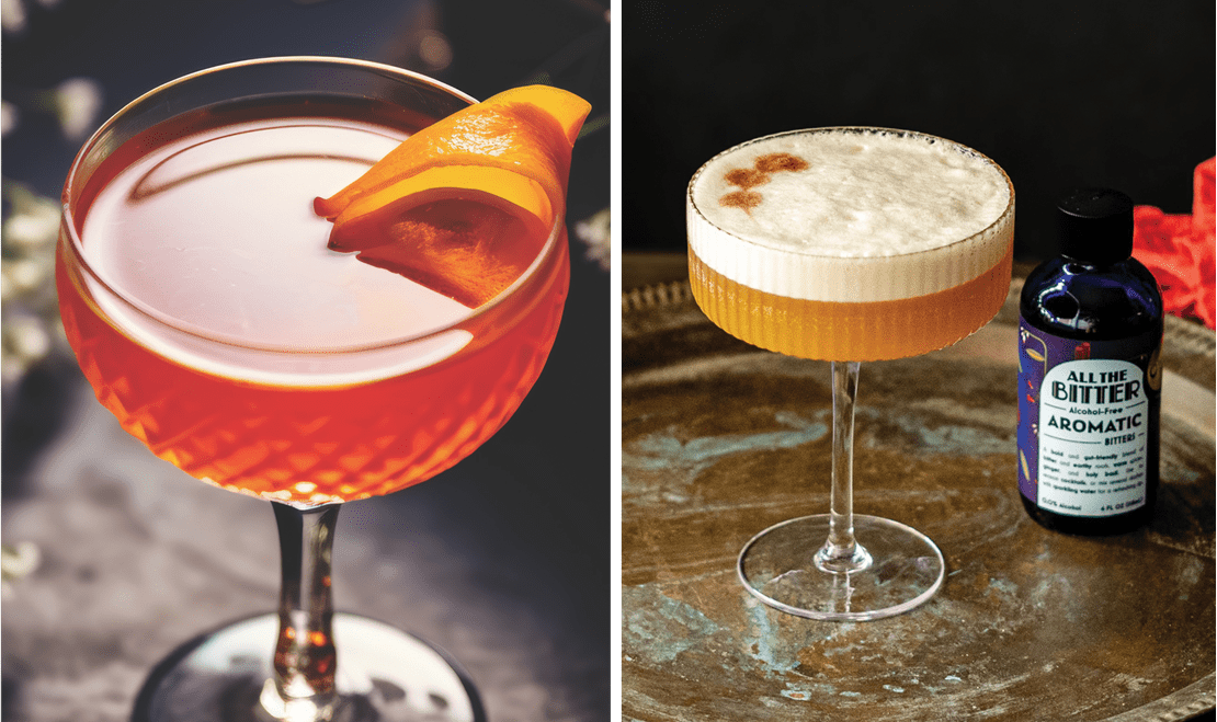 Botanery Barn Distilling focuses on experimenting with plants, while All the Bitter provides a great non-alcoholic option.