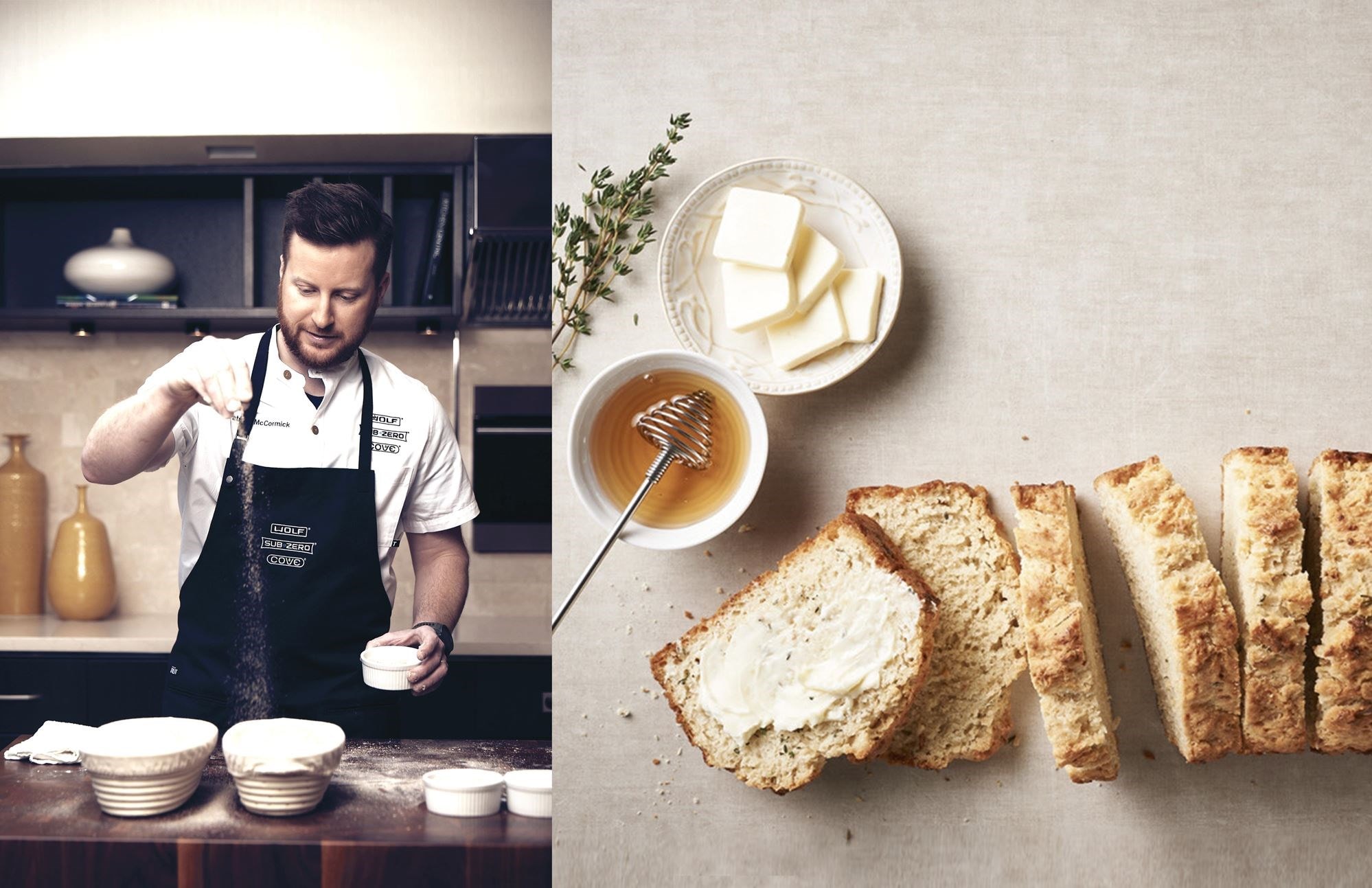 "Learn about Patrick McCormick, Sous Chef at The Barn at Harvest Haven Farm, Sub-Zero, Wolf and Cove’s demo kitchen and gardens in Fitchburg, Wisconsin. "