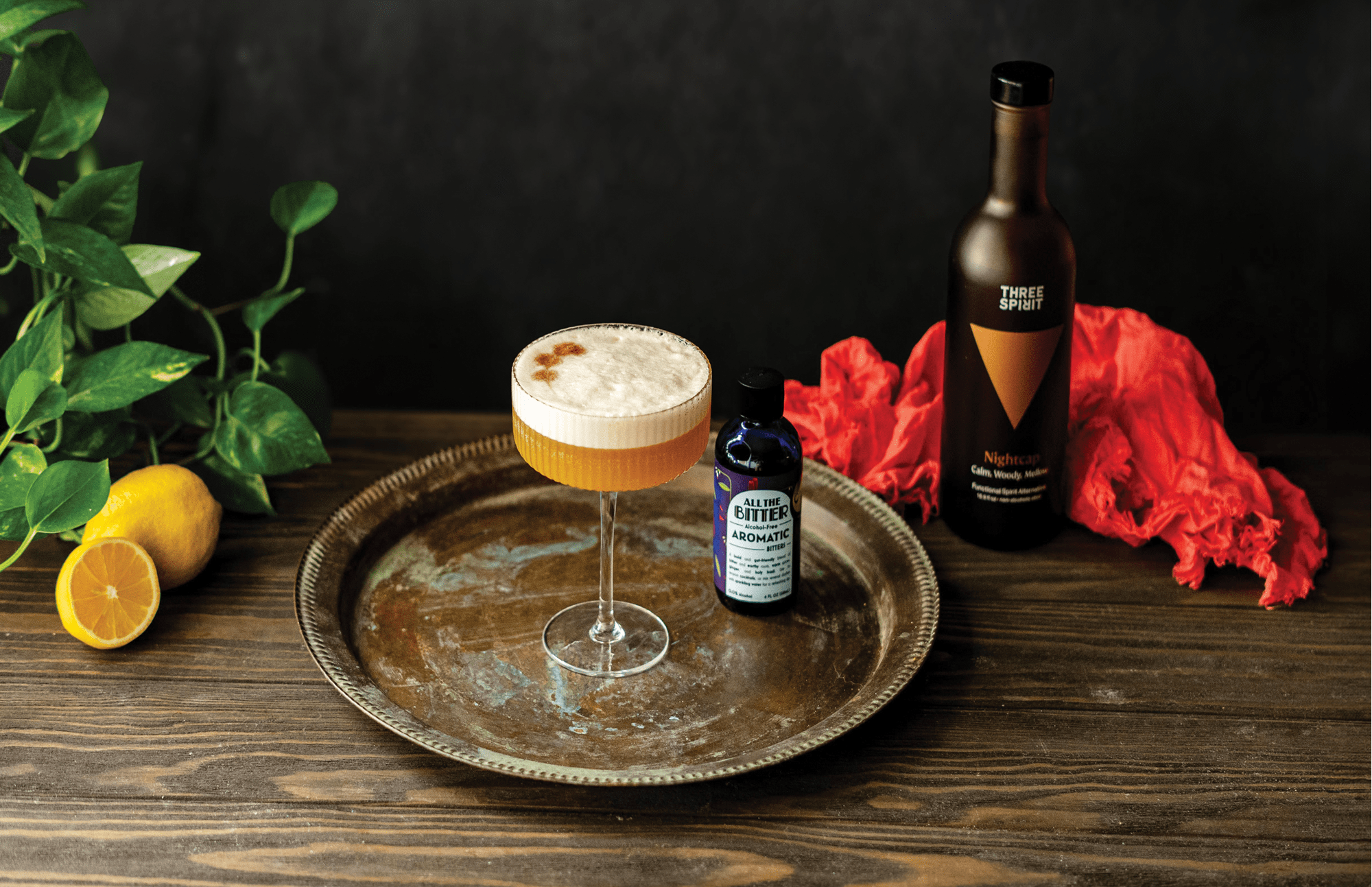 Botanery Barn Distilling and All the Bitter help with two delicious cocktails: The Full Monty and Nightcap Sour.