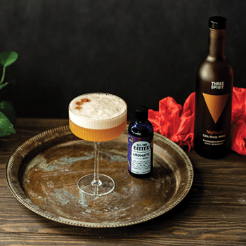 Shake up a mocktail twist on the whiskey sour with All The Bitter’s Aromatic Bitters.