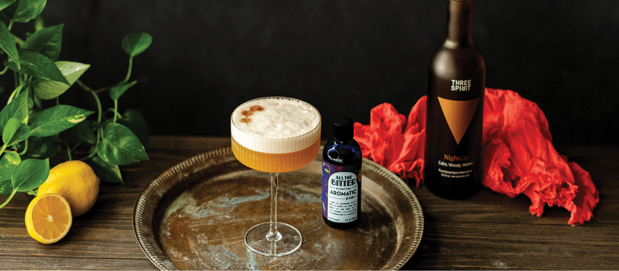 Botanery Barn Distilling and All the Bitter help with two delicious cocktails: The Full Monty and Nightcap Sour.