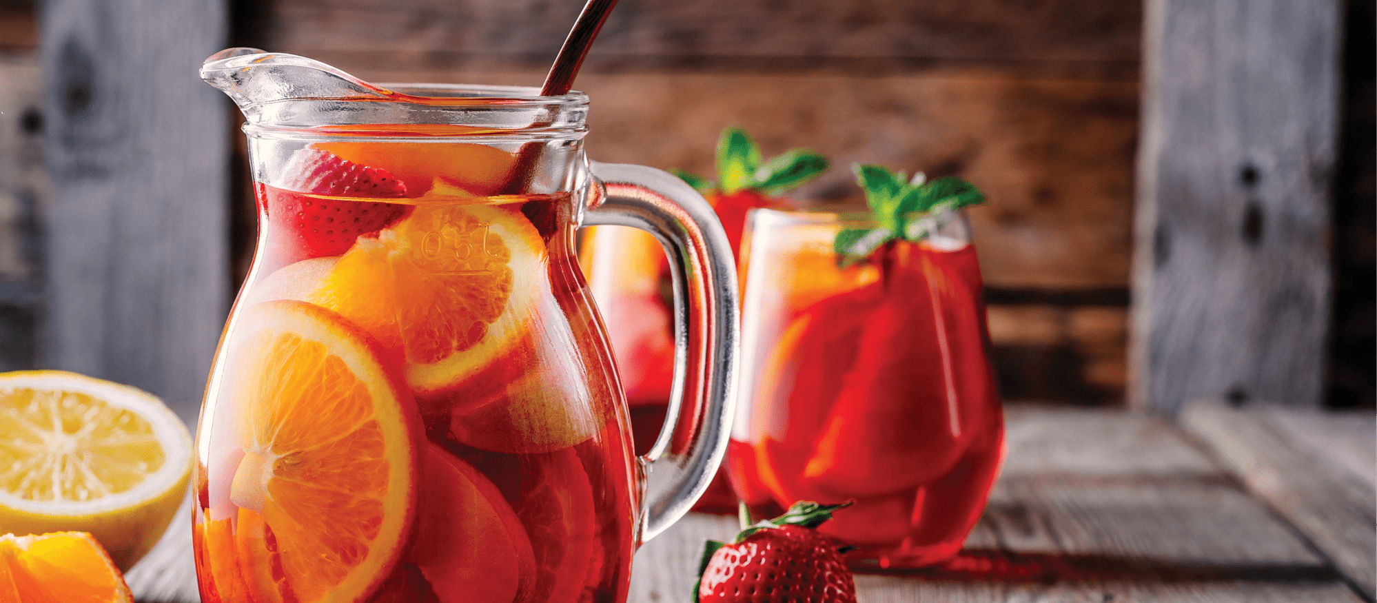 Cava Sangria Strawberry Macerate from Chef José Andrés