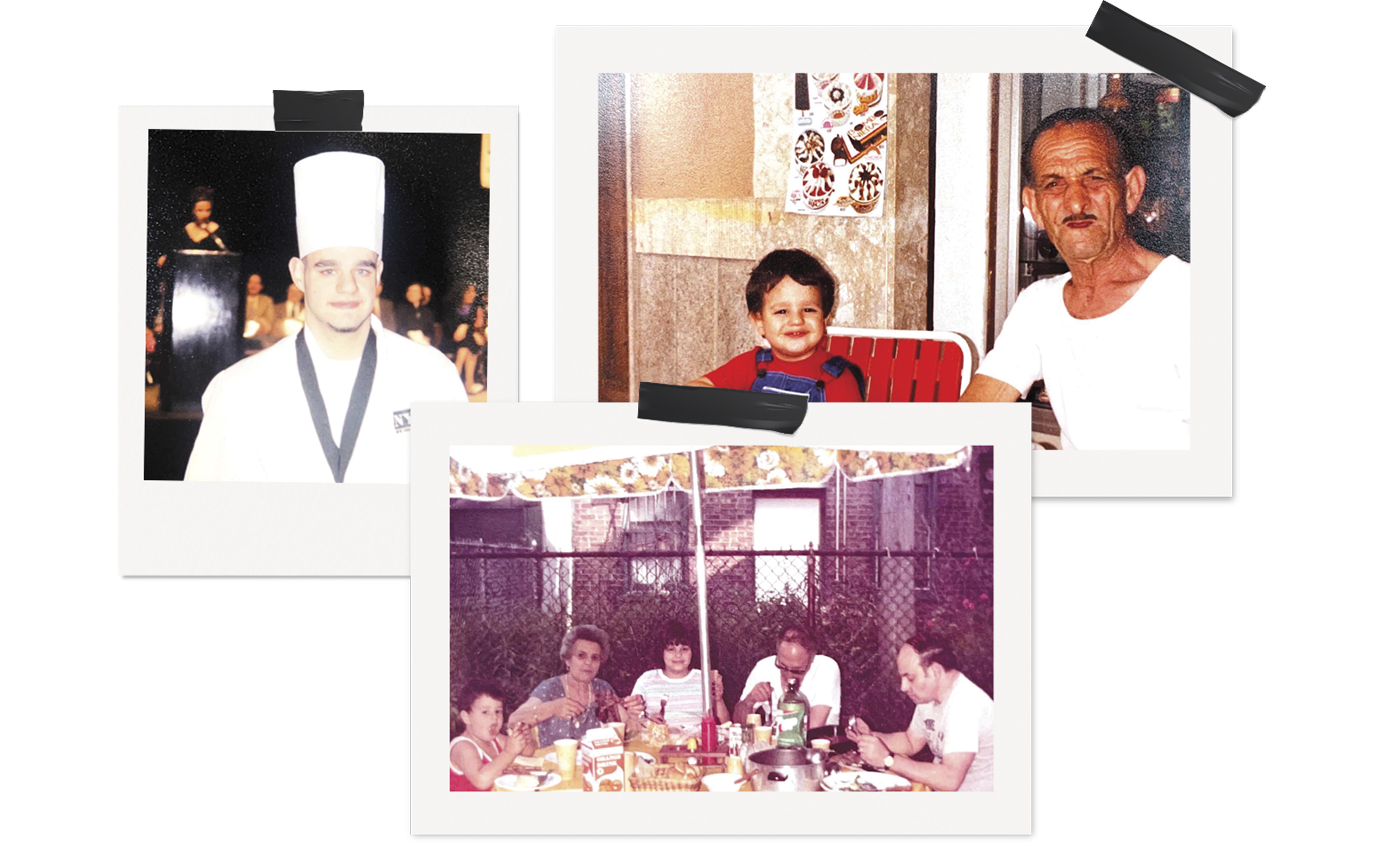 Raspanti embraces his Italian-American heritage in his cooking. 