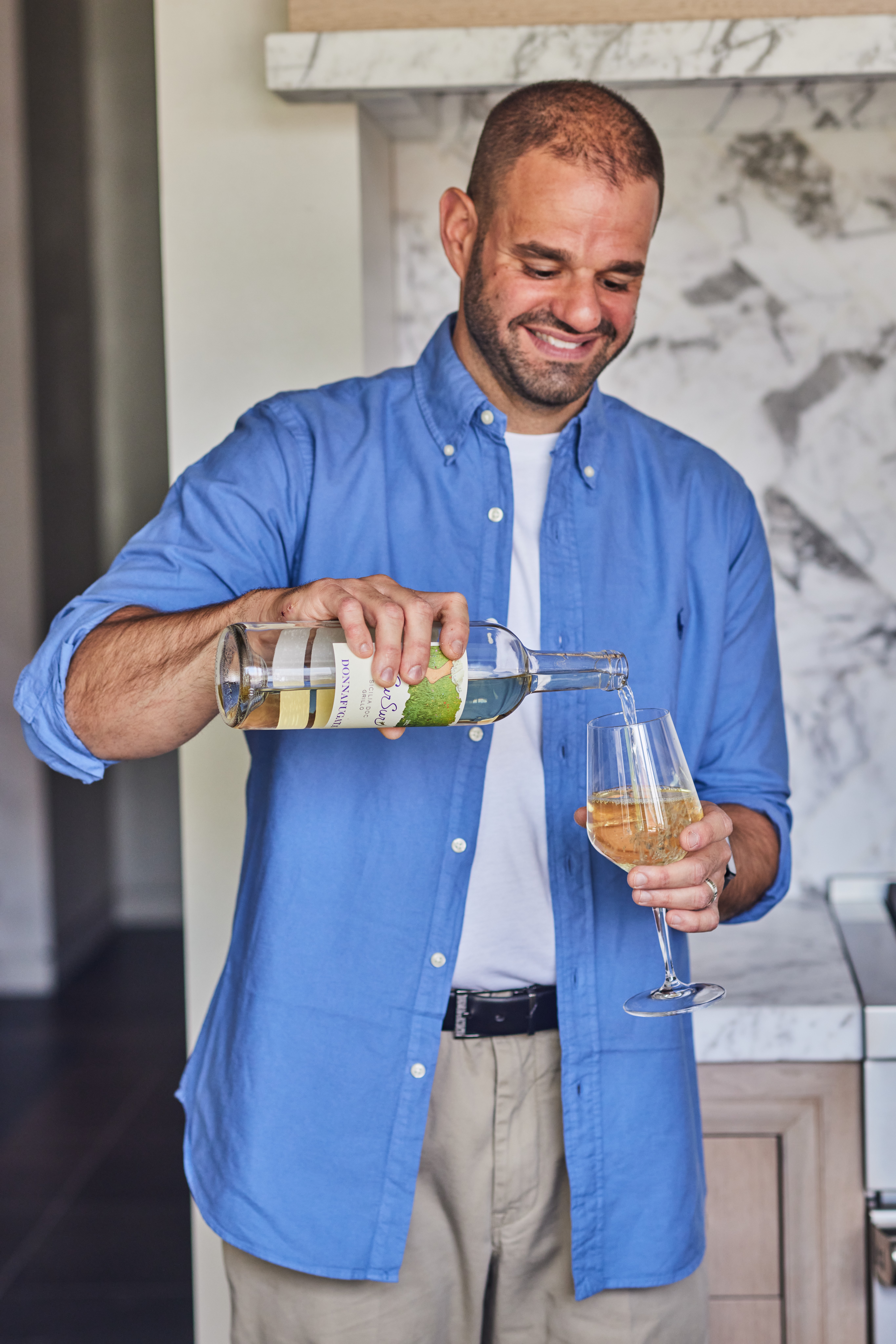 When Chef Raspanti is not at the Roslyn Heights Sub-Zero, Wolf, and Cove showroom, he enjoys activities like wine tasting with his wife.