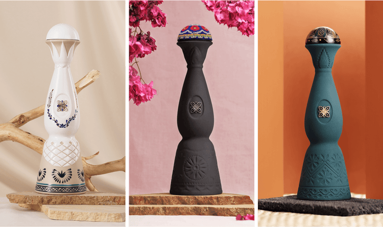 Clase Azul is well known for their beautiful, hand-painted ceramic decanters created in their own ceramic workshop.