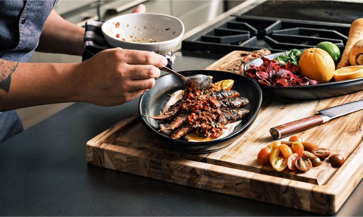 Sub-Zero, Wolf, and Cove Chef Diaz embraces much of the locally available foods of his home base of Miami