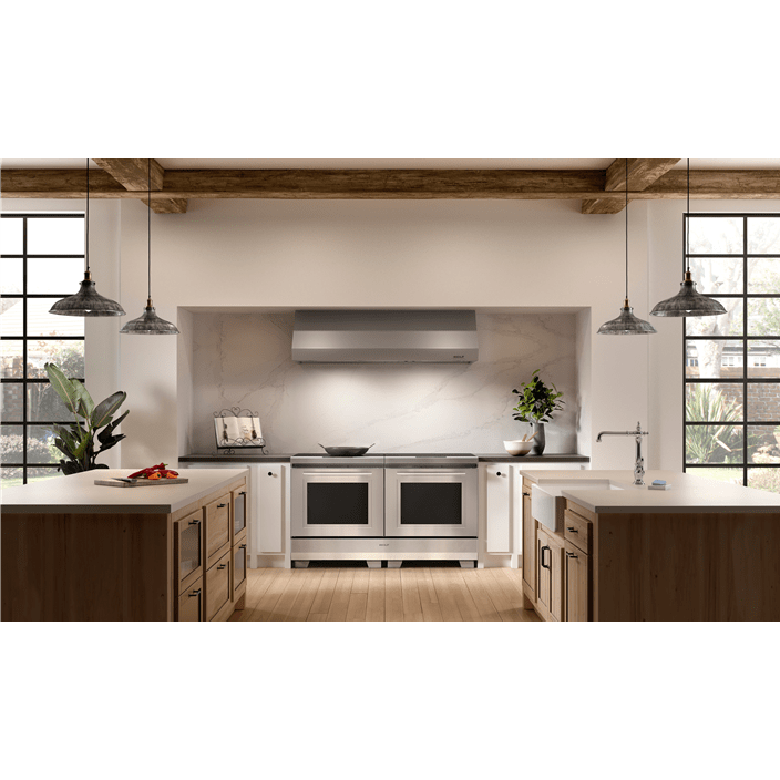 Dual installation kits allow for two 30-inch ranges to be combined into one seamless package that is striking in any kitchen.