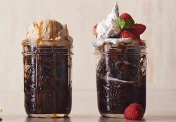 The Canning Jar Chocolate Cake recipe is a fantastic first step to learn the intricacies of the Wolf Speed Oven.