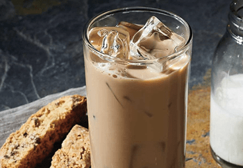 The Vanilla Bean Iced Coffee recipe can be made with the help of your Wolf Built-In Coffee System.