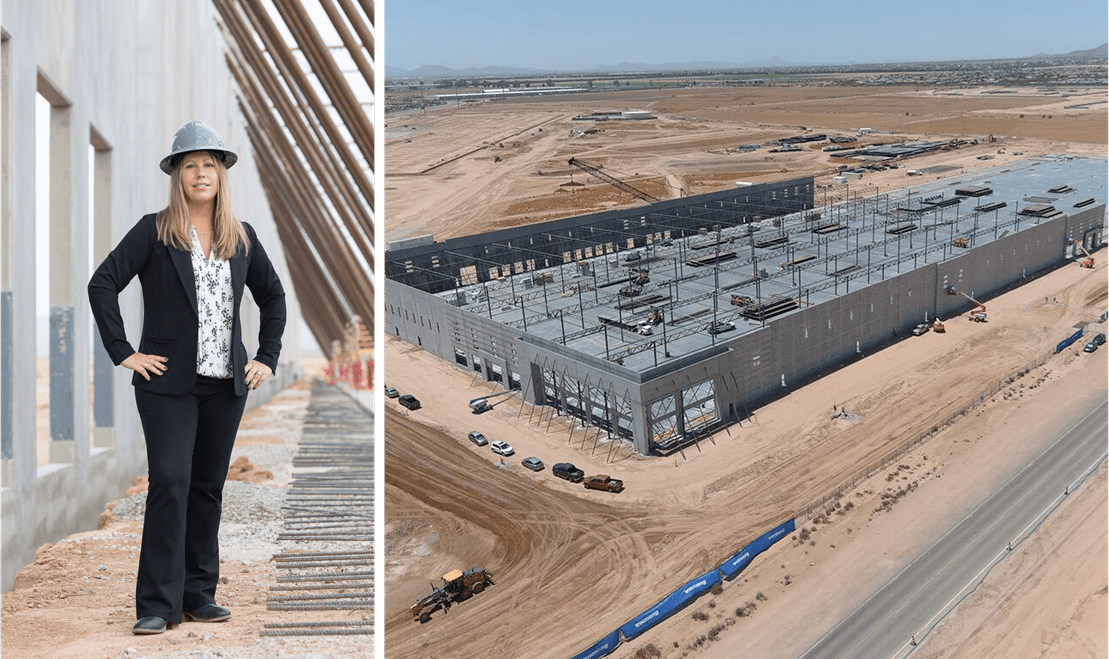 Laura McKenzie at the Sub-Zero, Wolf, and Cove manufacturing site located in Goodyear, Arizona.