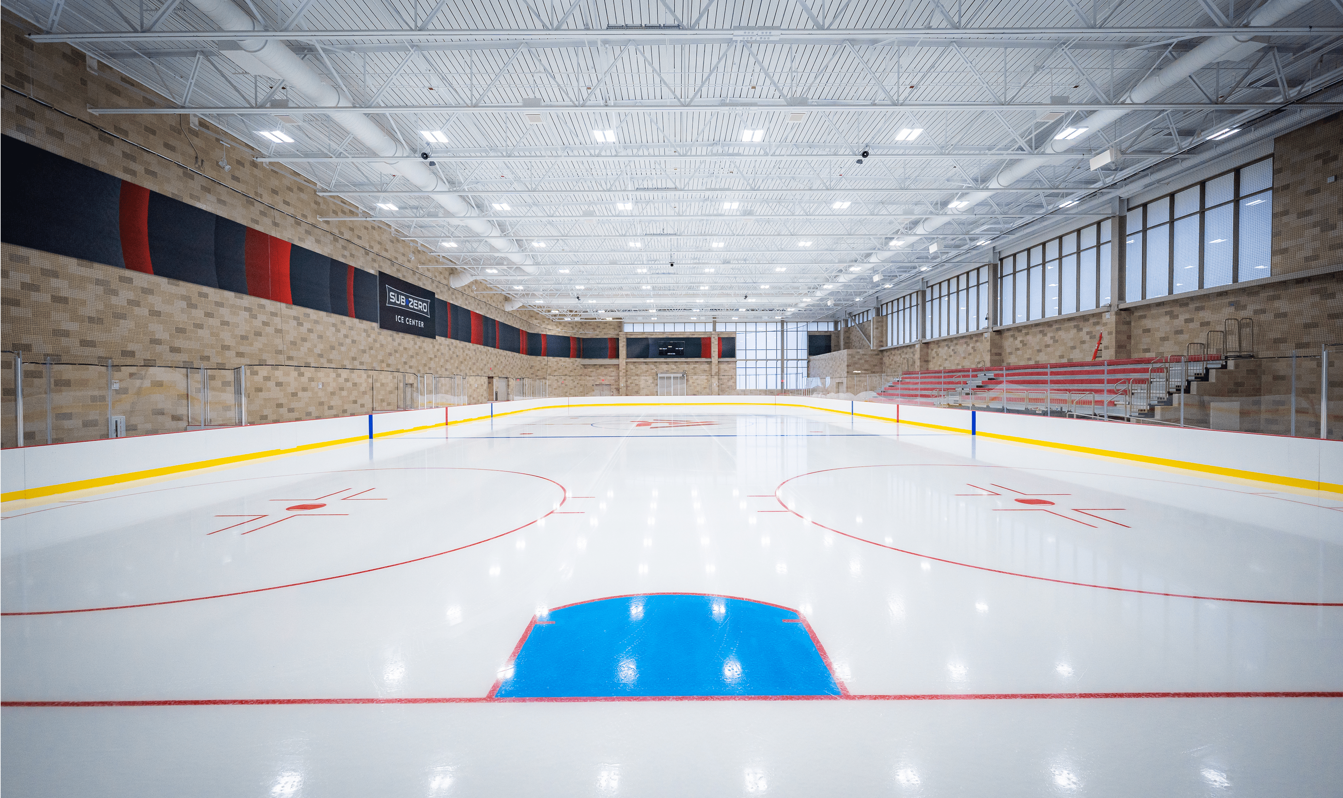 The Sub-Zero Ice Center is home to the men's and women's club ice hockey teams and is also open to the public.