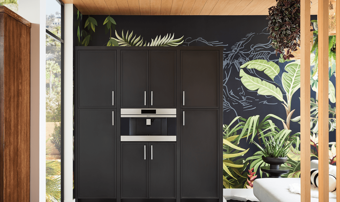 Wolf's new Built-In Coffee System comes in 24-inch and 30-inch sizes that can be integrated in any kitchen or office.