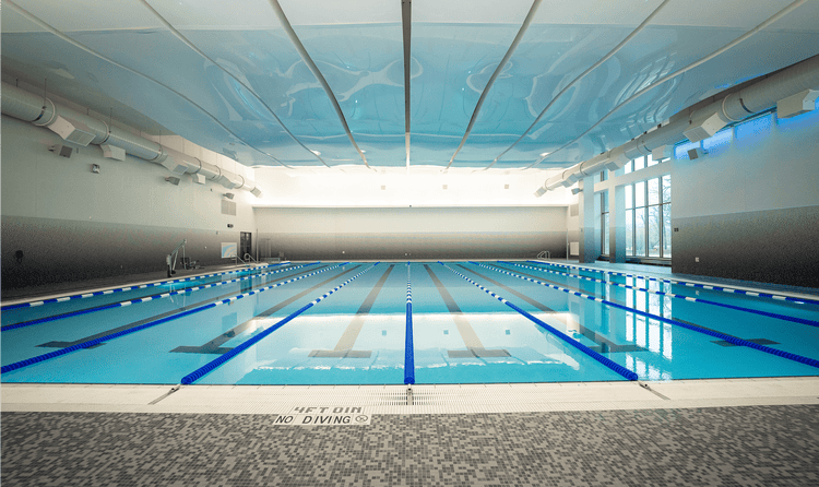 The Bakke Center at the University of Wisconsin-Madison features a 25-yard pool named after Cove Dishwashers.