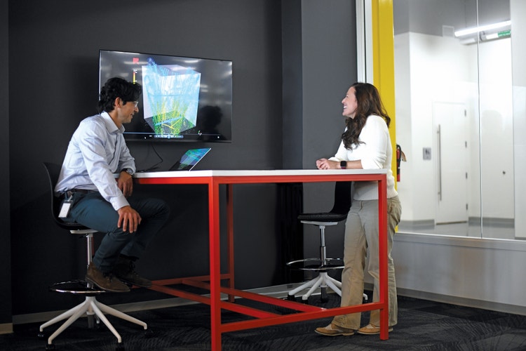 McKenzie, pictured with her Westie, Winston, loves to travel when she has the opportunity and Wisconsin sports.