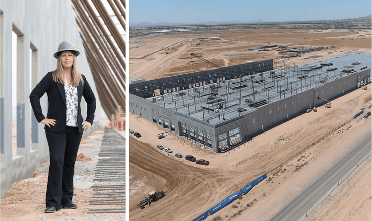 Laura McKenzie at the Sub-Zero, Wolf, and Cove manufacturing site located in Goodyear, Arizona.