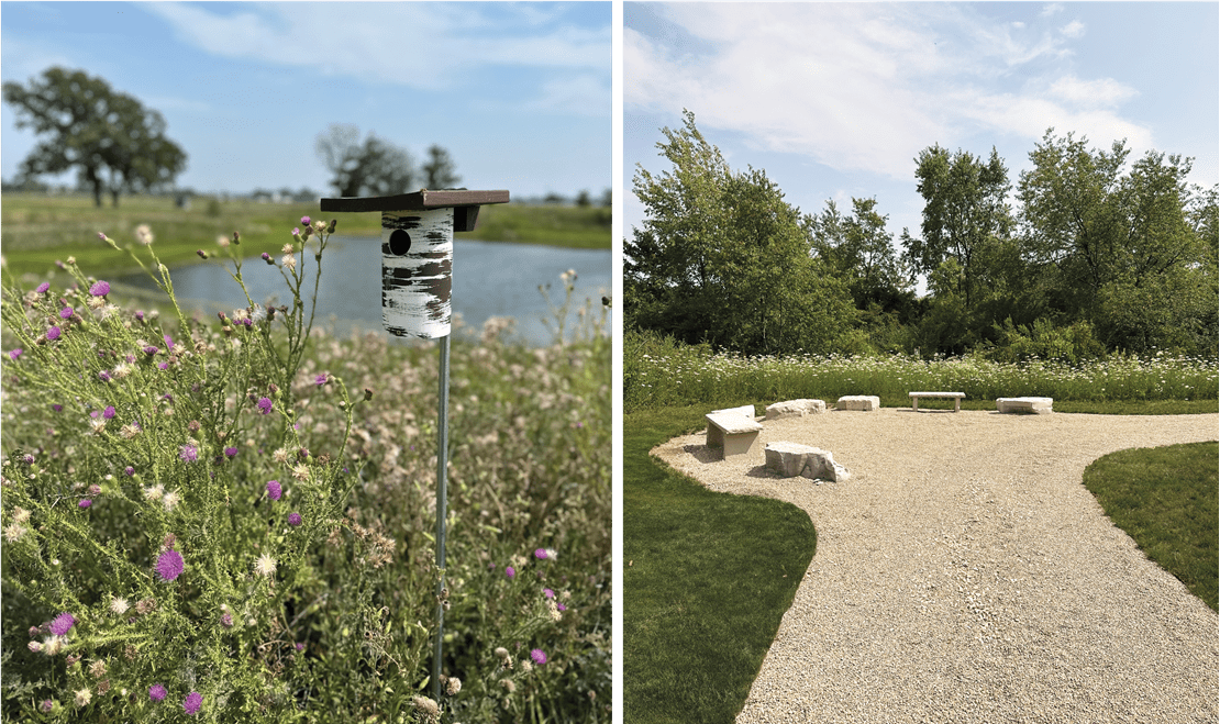 The Sub-Zero Wellness Walking Path encourages its employees to stay healthy, active, and mindful during the workday.