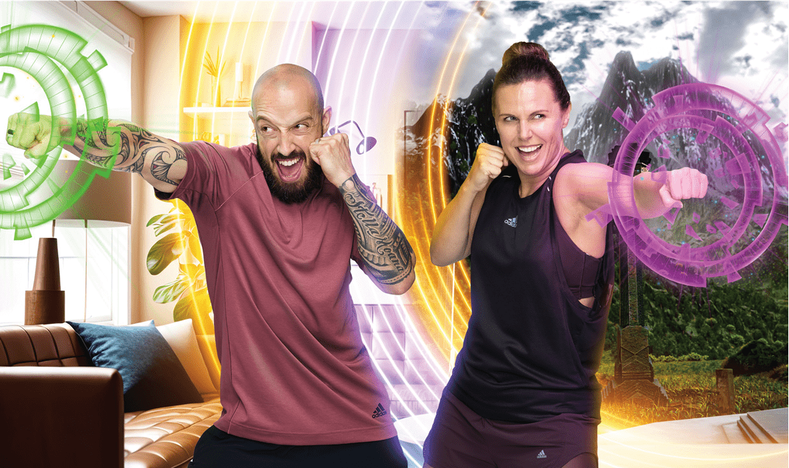 LM BODYCOMBAT is made for virtual reality headsets and has over 50 workouts with different levels of experience.