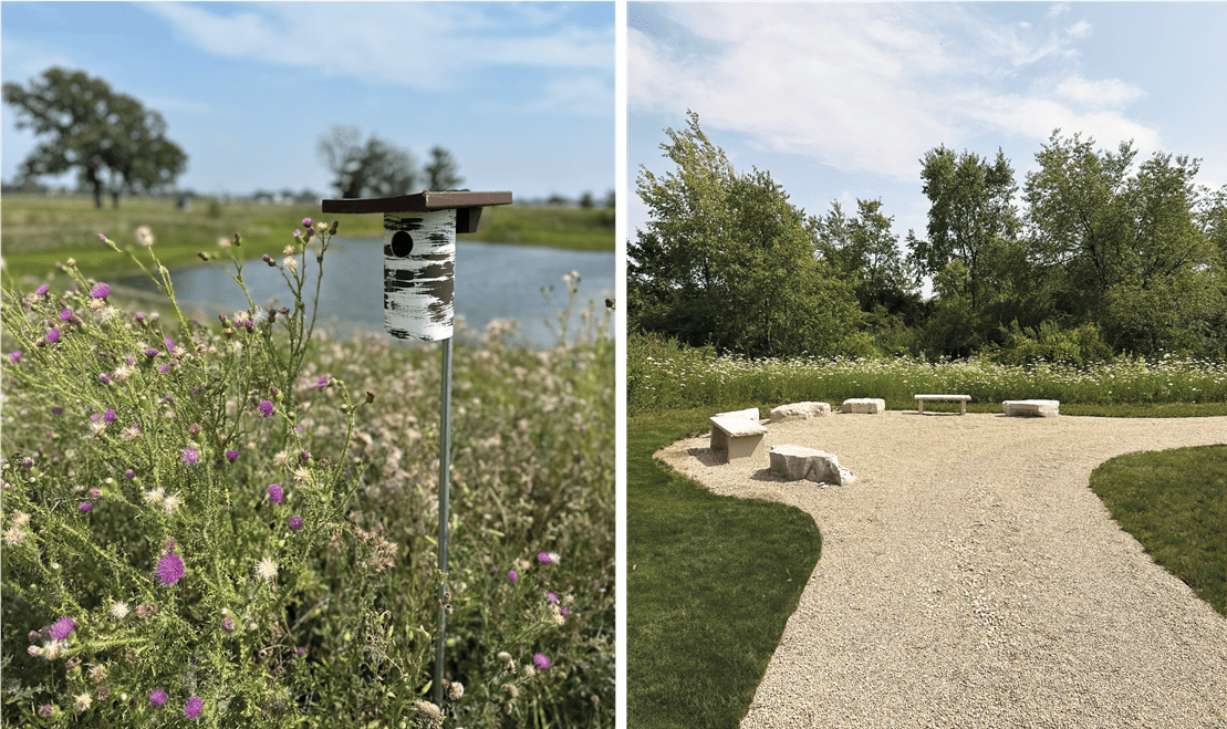 The Sub-Zero Wellness Walking Path encourages its employees to stay healthy, active, and mindful during the workday.