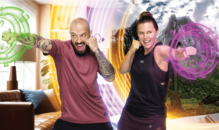 LM BODYCOMBAT is made for virtual reality headsets and has over 50 workouts with different levels of experience.