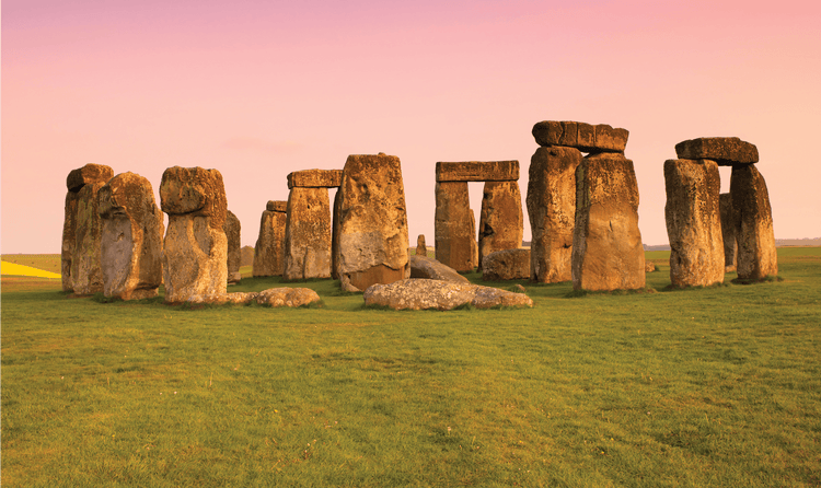 Pictured, Stonehenge in Wiltshire, United Kingdom, which may have been a pilgrimage site for sick individuals.