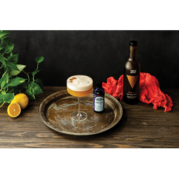 Botanery Barn Distilling and All the Bitter help with two delicious cocktails: The Full Monty and Nightcap Sour.