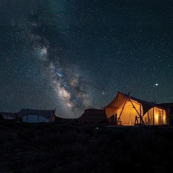 Under Canvas has elevated the idea of camping to near-luxury status, providing experiences at majestic National Park settings throughout the United States.