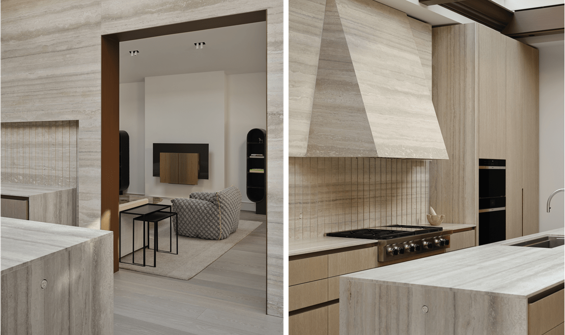 2nd place, Trevor Wallace's Ontario, Canada kitchen design featuring Sub-Zero and Wolf appliances.