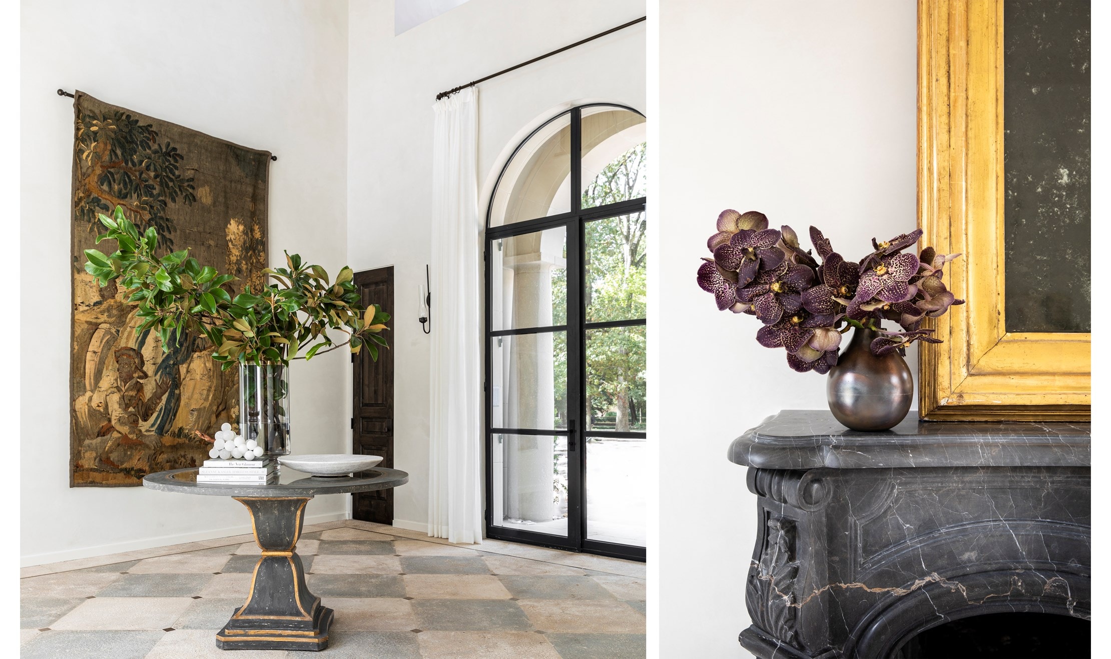 Opulent Old-European interior inspired by Provence and Mediterranean designs