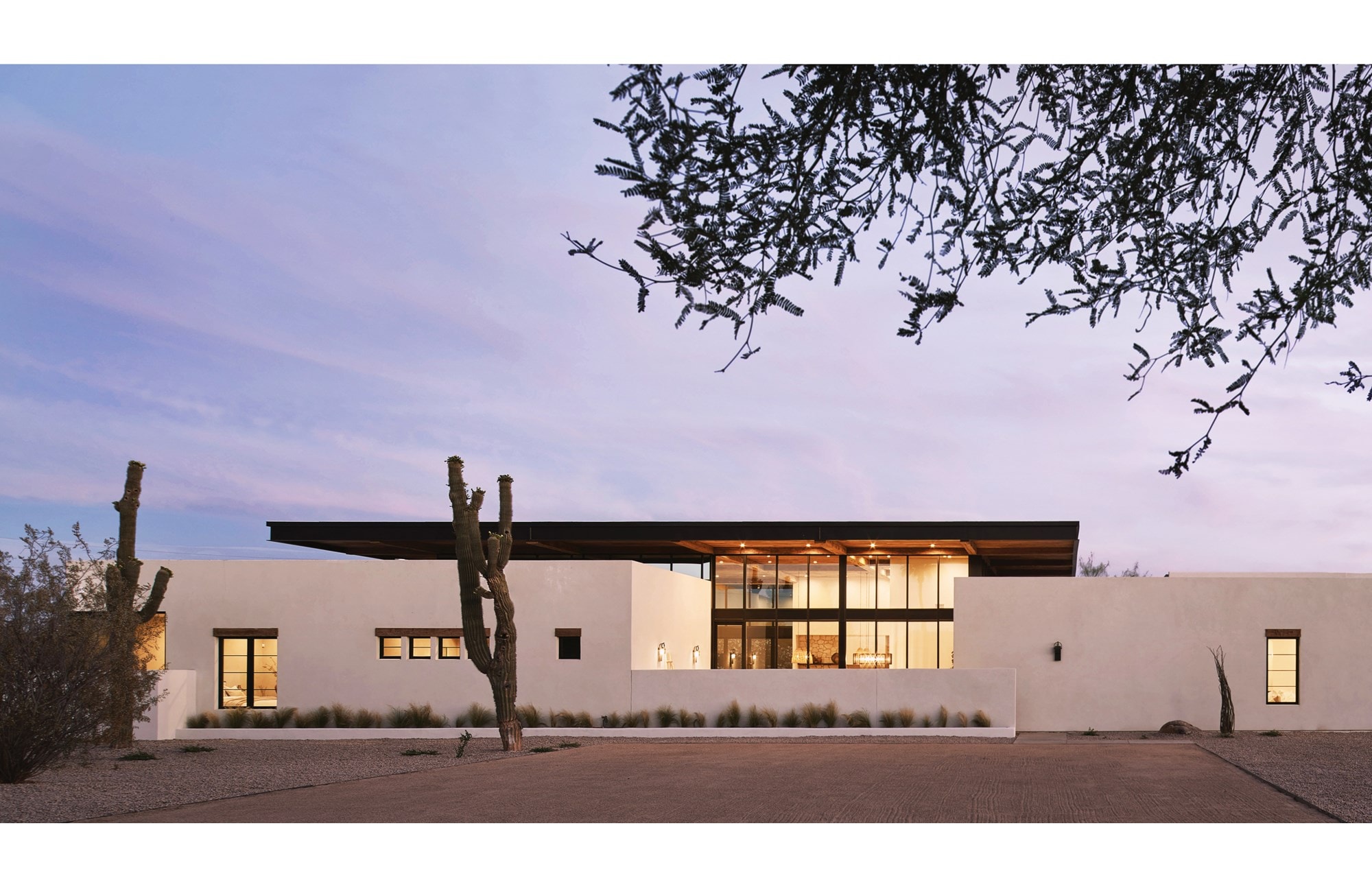 Arizona home defined by an earthy, rustic aesthetic and clean, modern lines inspired by Mexico.