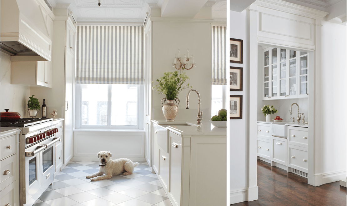 3rd place, Elizabeth Steimberg's New York, New York kitchen featuring Sub-Zero and Wolf appliances.