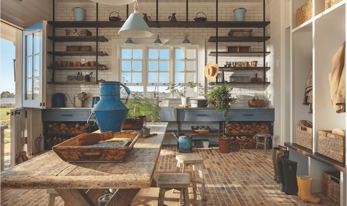 For David Williams, the estate's owner, every room wasn't created based on function; the purpose was to create unique spaces.