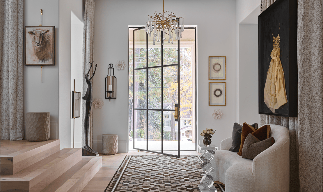 The 12,000 square-foot residence was the stage for many Atlanta-based designers to display their distinct design styles.