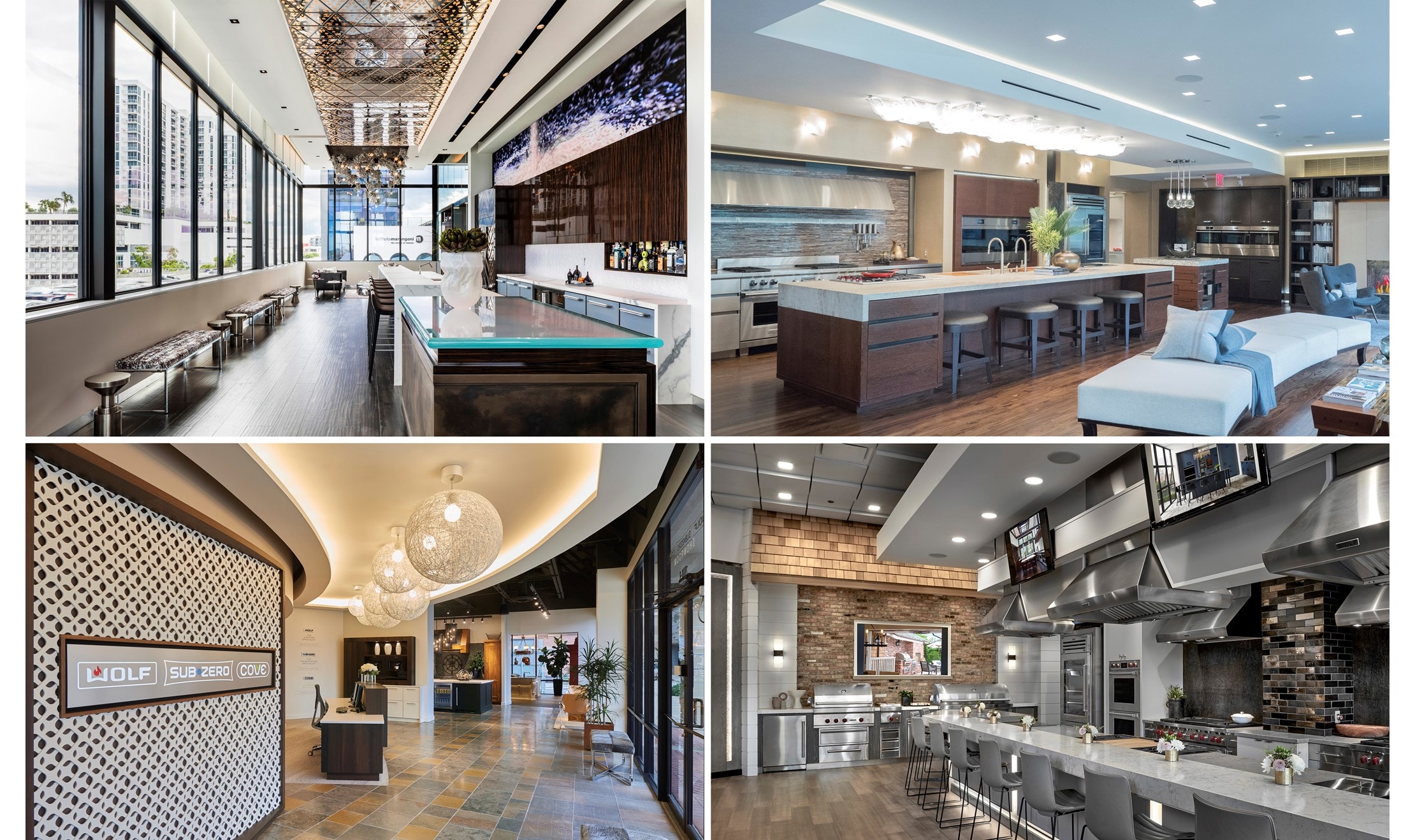 With over 30 locations in the United States and ten international distributors, a visit to a Sub-Zero, Wolf, and Cove Showroom is only moments away.