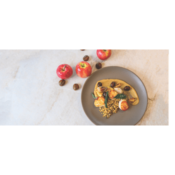 Scallops, Cousous & Velouté Recipe